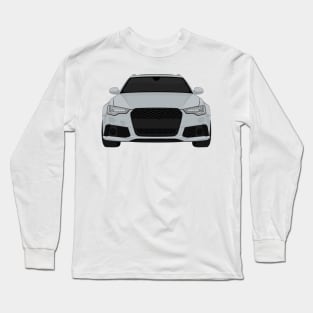 rs6 grey Long Sleeve T-Shirt